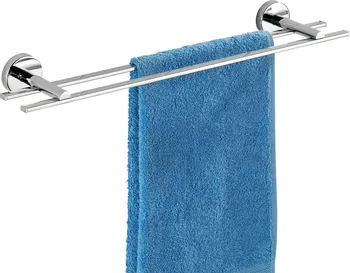 Držák na ručník Wenko Vacuum-Loc Capri dvojitý držák na ručníky chrom