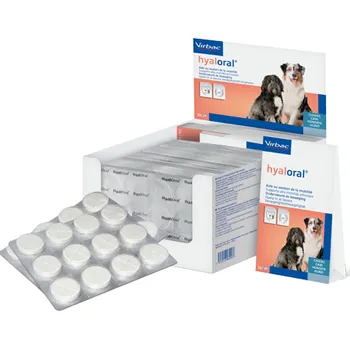 Kloubní výživa pro psa a kočku Virbac Hyaloral 120 tbl.