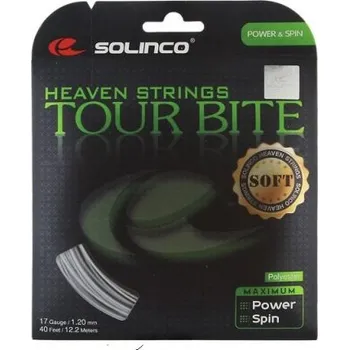 Struna na výplet tenisové rakety TENISOVÝ VÝPLET SOLINCO TOUR BITE SOFT (12m) 1.2mm