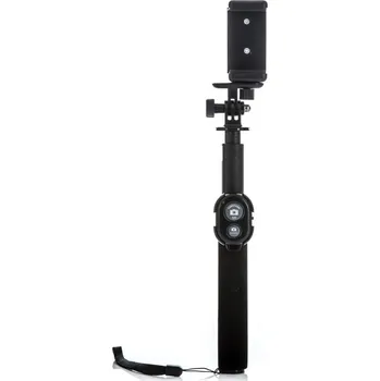 Selfie tyč Madman Selfie Premium RC 80 cm černá