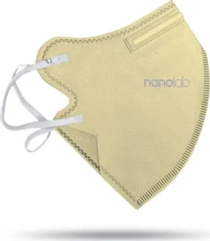 respirátor Nanolab Nano dámský respirátor FFP2 béžový M
