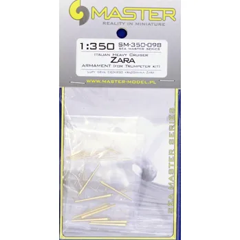 Plastikový model Master 1/350 ZARA Italian Cruiser - Armament set (TRUMP)
