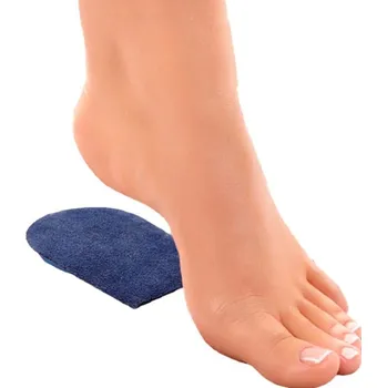 Vložka do bot Sanomed softTex, silikonové podpatěnky s velurem, velikost S