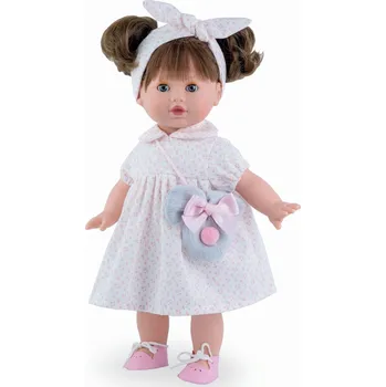 Panenka Realistická panenka- Tina s kabelkou od španělské firmy Marina & Pau (Tina - 42 cm - balená v sáčku)
