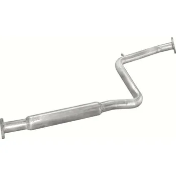 Střední díl výfuku Výfuk POLMO - střední tlumič - díl výfuku MAZDA 626 2.5i -V6-24V, MAZDA MX6 2.5i -V6-24V (PR 12.17 [281-743])