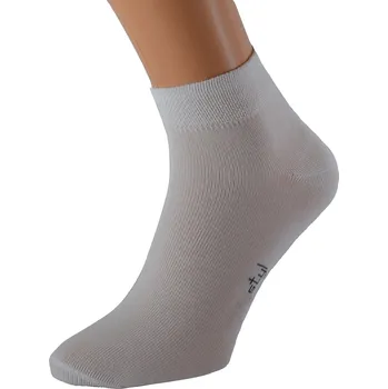 Dámské ponožky Ponožky KUKS Kotníkové bavlněné ponožky OBI KUKS Bílé, EUR 43-46 (UK 9-11)