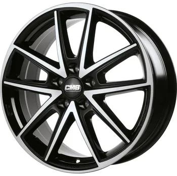 Disk Alu disk CMS C30 8x18, 5x108, 63.4, ET55 Diamond Black Gloss