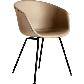 Jídelní židle HAY Židle AAC 27 Black Powder Coated Steel, Sense Nougat