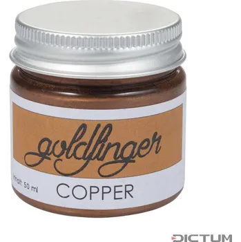 Lak na dřevo Dictum 727610 - Goldfinger Metallic Paste, Copper - Lak