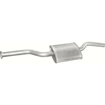 Střední díl výfuku Výfuk POLMO - střední tlumič - díl výfuku (PR 13.70 [278-095])