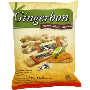 Potravina Agel Gingerbon mango 125 g