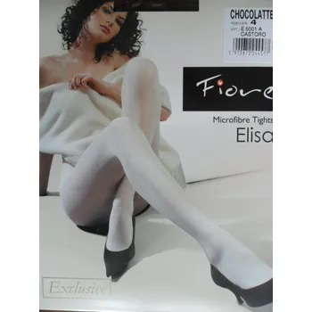Dámské punčochy Fiore Elisa 40 den Punčochové kalhoty chocolate 4-L
