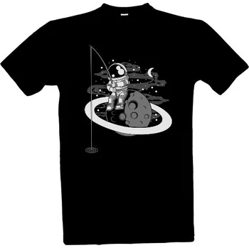 Tričko s potiskem Hvězdný rybář pánské