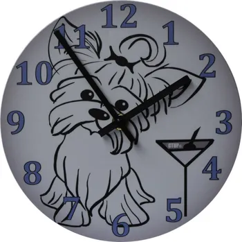 Hodiny GTUP GT200-DOG Pes Černá