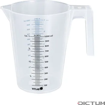 Lak na dřevo Dictum 706124 - Measuring Cup, 1 l - Odměrka