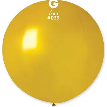 Balónek Maxi balon 80 cm - zlatý