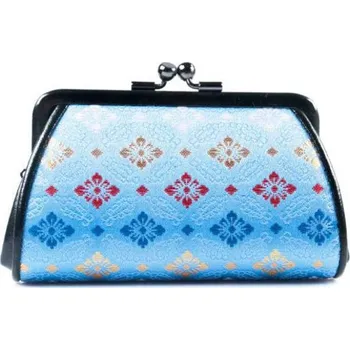 Peněženka Japonská dámská peněženka Nishijin Ume Light Blue