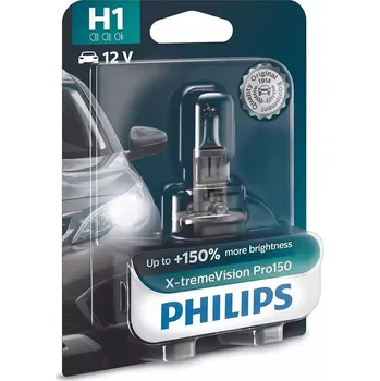 Autodoplněk Philips X-tremeVision Pro150 12258XVPB1 H1 P14,5s 12V 55W
