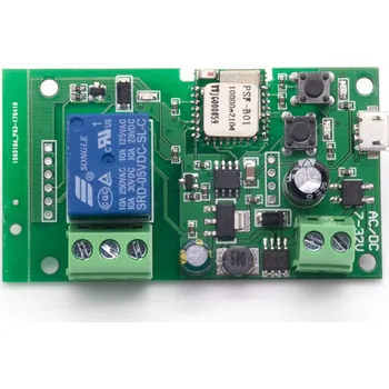 Centrální jednotka pro chytrou domácnost Sonoff 5V/12-32V Připojení: Wifi + RF nízkonapěťový wifi spínač s prodlevou vypnutí