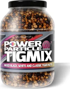 Návnadová surovina Mainline Power Plus Particles 3 kg Tigmix