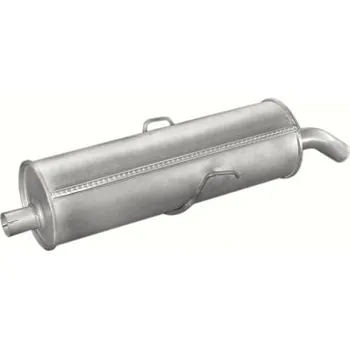 Zadní díl výfuku Výfuk POLMO - zadní tlumič - díl výfuku PEUGEOT 205 1.0, PEUGEOT 205 1.1, PEUGEOT 205 1.4 (PR 19.12 [190-715])