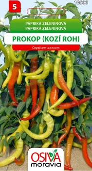 Semeno Osiva Moravia Paprika zeleninová pálivá Prokop 0,5 g