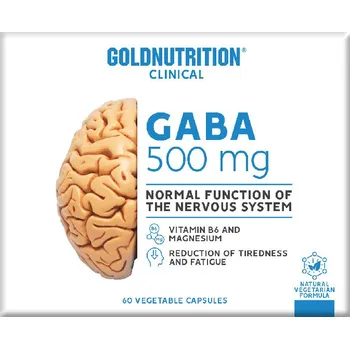 Doplněk stravy GoldNutrition Clinical GABA 60 kapslí