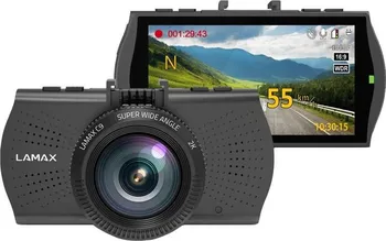 Kamera do auta LAMAX C9 GPS černá