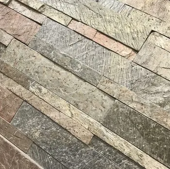 Obklad Přírodní obklad Kvarcit Hawai Mix Splitface 15x57 cm