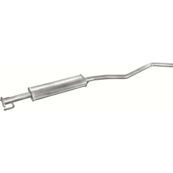 Střední díl výfuku Výfuk POLMO - střední tlumič - díl výfuku OPEL Vectra B 1.6i, OPEL Vectra B 1.7 Turbo Diesel (PR 17.54 [284-405])