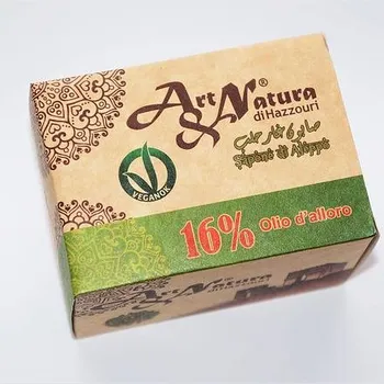 Mýdlo Tuhé mýdlo ALEPPO /16% vavřínového oleje