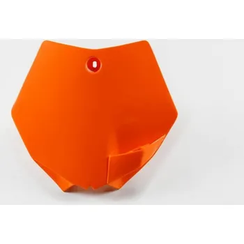 UFO tabulka pod startovní číslo KTM SX 65 09-12, barva oranžová