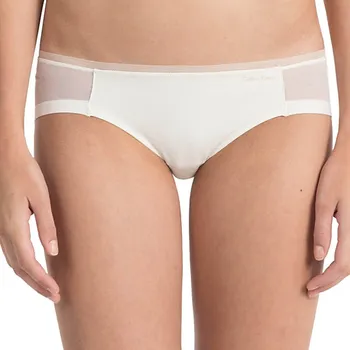 Kalhotky Calvin Klein kalhotky QF1708E smetanové - Smetanová / M