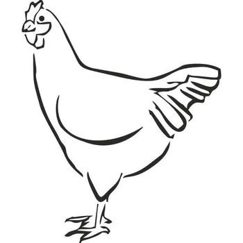 Obraz SLEPIČKA pískování obrázku (Pískování obrázku na sklo z naší nabídky)