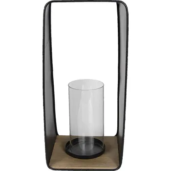 Svícen Kovová lucerna Denise - 20*20*45 cm