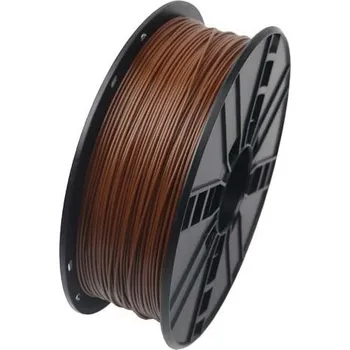 Filament Gembird PLA 1.75mm hnědá 1kg GEMBIRD 3DP-PLA1.75-01-BR Tisková struna Gembird PLA hnědá 1,75mm 1kg