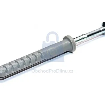 Hmoždinka Hmoždinka natloukací s plochým lemem, A2 vrut 8 x 100 - hobby balení, balení 1 ks