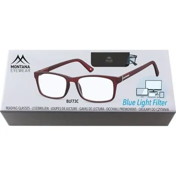 Brýle na čtení MONTANA EYEWEAR Brýle na počítač BLF BOX 73C +3,00