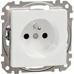 Schneider Electric SDD111012 SEDNA Design zásuvka 230V 16A clonky bezšroubová, Bílá (SDD111012)