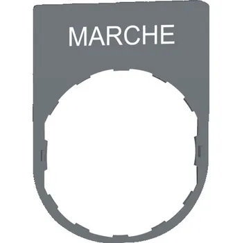 Rozvaděč ZBYP2103C0 Štítek s popisem, Schneider Electric