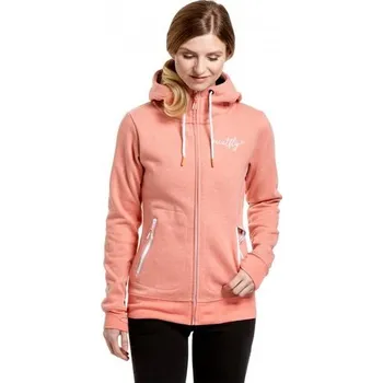 Dámská mikina Meatfly Omni Salmon - růžová dámská mikina