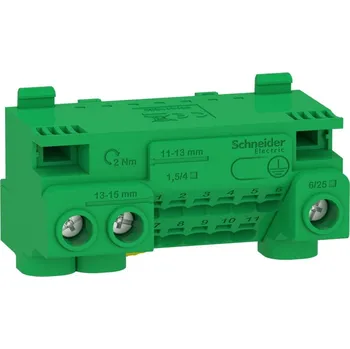 LGYT1E14 Svorkovnice PE 3x6-25 11x1,5-4, Schneider Electric