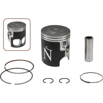 Píst motoru NAMURA píst YAMAHA DT 125 LC (DT 125) 75-92 (56,46mm=+0,50mm) (8003D050) (pístní kroužky NX-40010-2R)