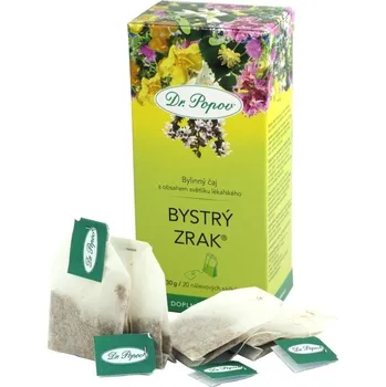 Čaj Dr. Popov Bystrý zrak 20 x 1,5 g