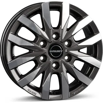 Alu kolo Alu disk Borbet CW6 6.5x16, 6x130, 84.1, ET54 mistral anthracite glossy polished