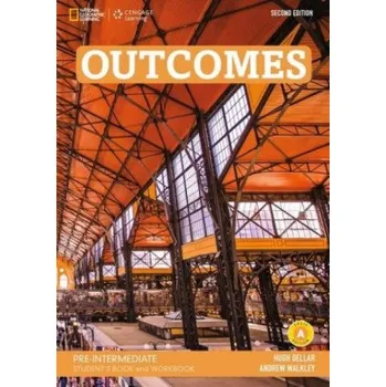 Anglický jazyk Outcomes A2.2/B1.1: Pre-Intermediate - Student's Book and Workbook (Combo Split Edition A) + Audio-CD + DVD-ROM – Hugh Dellar,Andrew Walkley (EN)