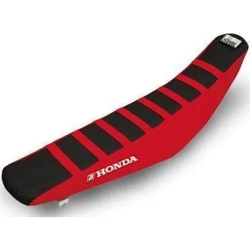 Moto sedlo BLACKBIRD potah sedadla HONDA CRF 250R 14-17, CRF 450R 13-16, ZEBRA 2 barva černá/červená (16)