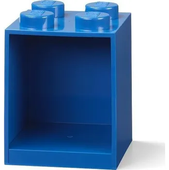 Hračka pro nejmenší Lego Brick 4 závěsná police Modrá