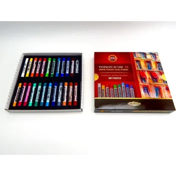 Koh-i-noor Toison Křídy rozmasky Koh-i-noor 8514 24 ks prašné TOISON D OR 7006