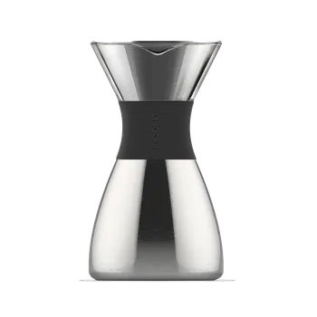 Dripper Asobu Pour Over PO300 stříbrný/černý